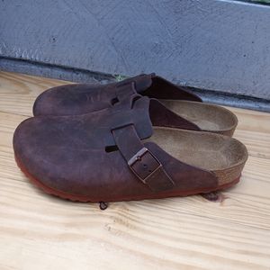 Birkenstock Boston Soft bed Habana Clogs Sz 43